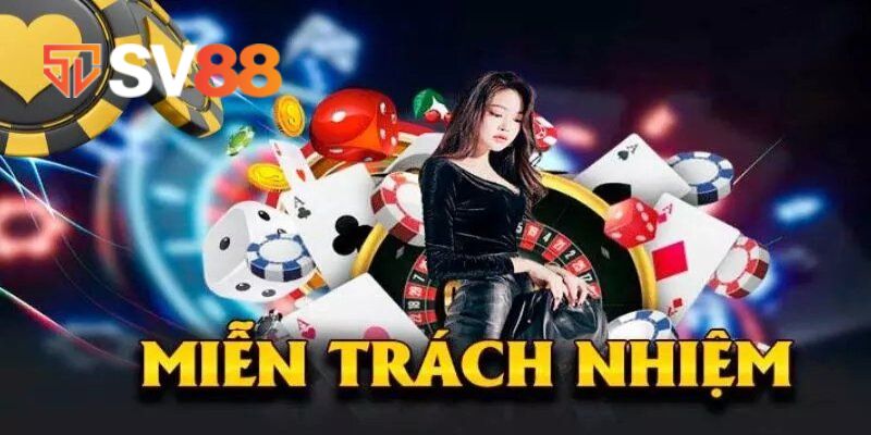 Miễn trách nhiệm SV88 khi hội viên không tuân thủ việc bảo mật